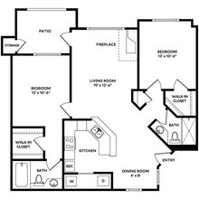 Unit 308 308 floor plan
